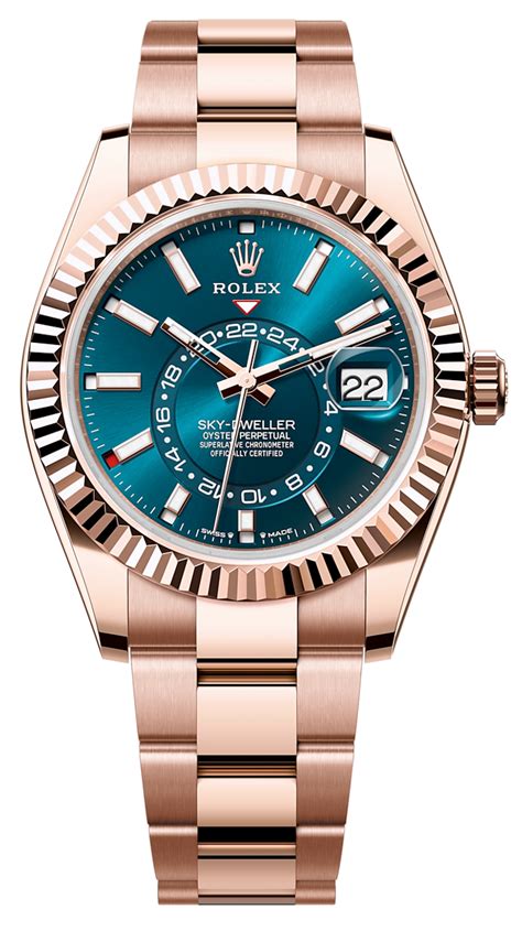 rolex sky-dweller rose gold listenpreis